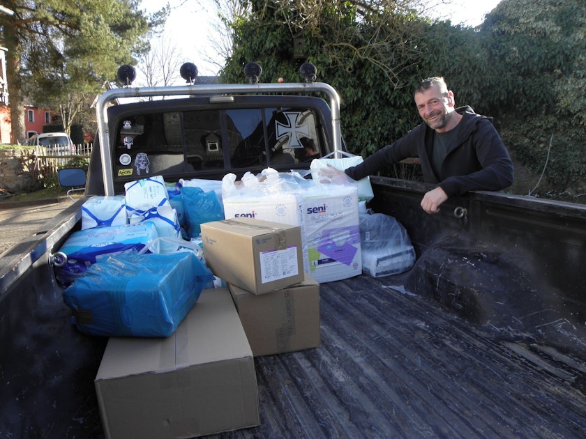 Marmagen: Pakete von der Burgweihnacht für die Ukraine