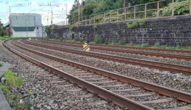 Gleisarbeiten zwischen Oberbarmen und Hagen