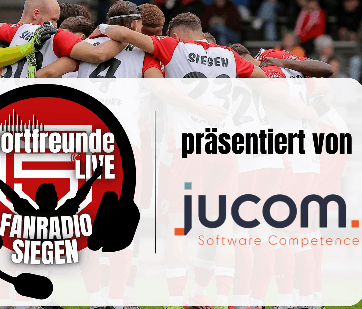 Sportfreunde Live - fanRADIO SIEGEN | Präsentiert von JUCOM - Radio Siegen