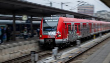 S-Bahnen in München teilweise stark verspätet