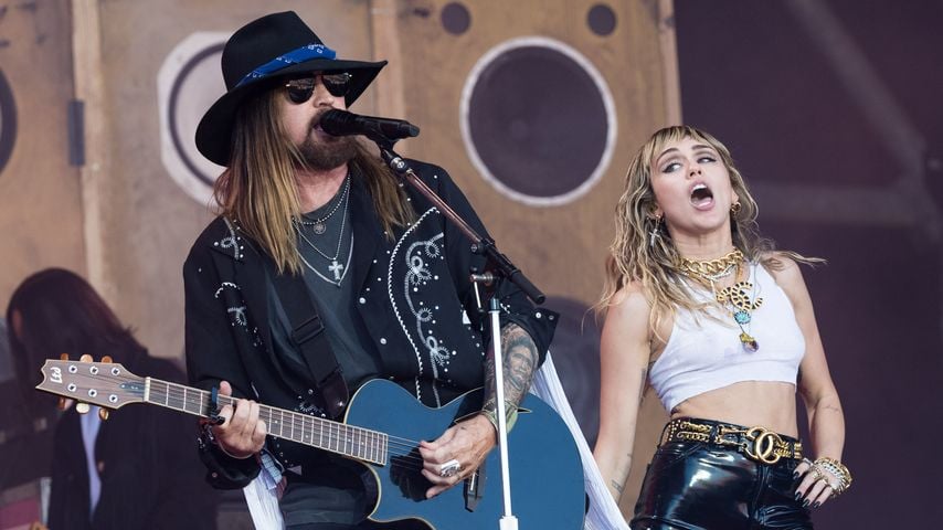 Billy Ray Cyrus und Miley Cyrus, Sänger