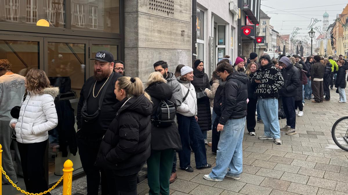 Großer Andrang bei der Eröffnung von Goldies in Augsburg
