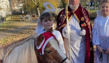 Bürger-Weihnachtsmarkt in Essen mit vielen Spielwütigen