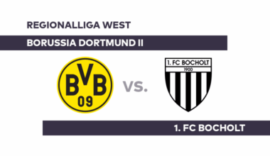 Borussia Dortmund II - 1. FC Bocholt: Einwechselmann Euschen trifft zum Sieg - Regionalliga West