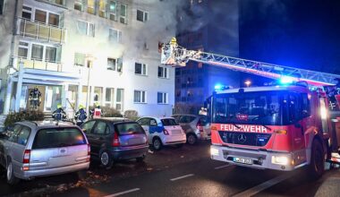 Feuer in Hochhaus in Leipzig gelöscht: Drei Wohnungen nicht bewohnbar