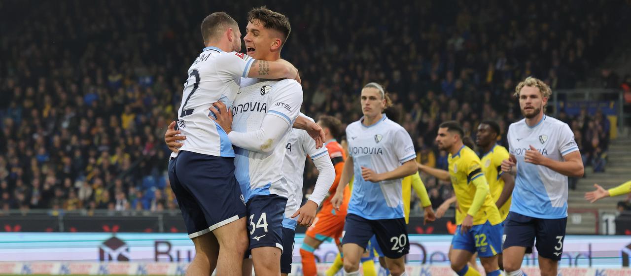 Bochum bejubelt Treffer zum 1:0