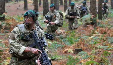 Britische Streitkräfte Rh