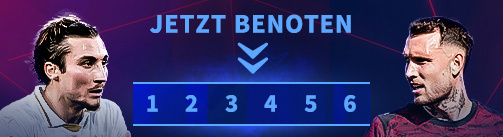 Jetzt Spielernoten abgeben!