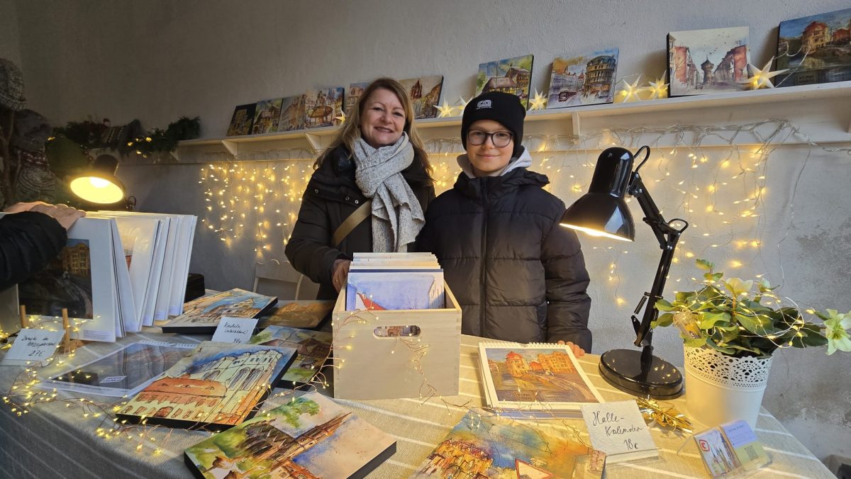 Ziegengegacker statt Gänsegeschnatter – Du bist Halle