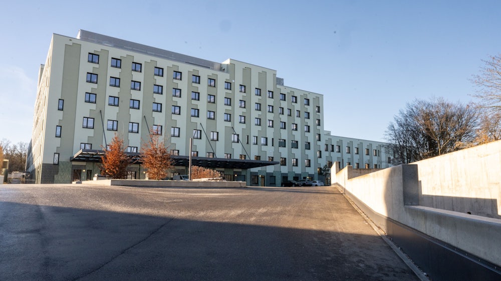 80 000 Tonnen Stahlbeton wurden im Harlachinger Neubau verbaut.