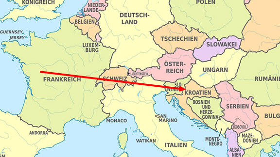 Franzose will nur zum Arzt – und landet nach 1500 km in Kroatien | News