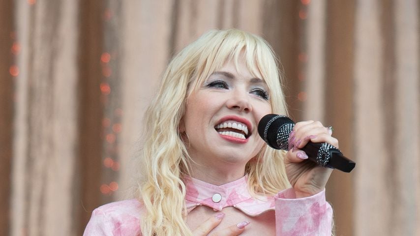 Carly Raye Jepsen auf dem "Glastonbury"-Festival