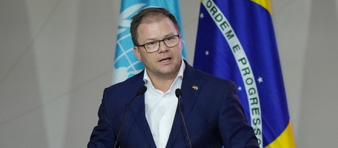 Carsten Schneider im brasilianischen Belem.