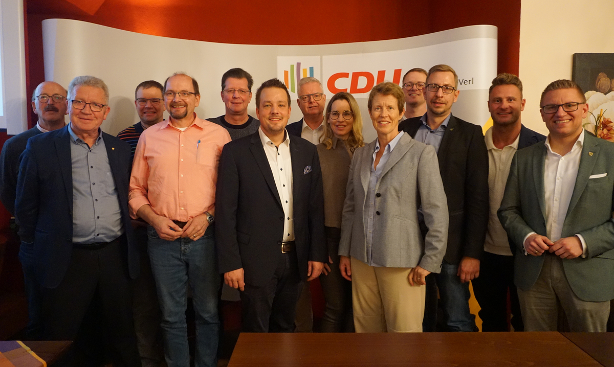 Dieses Team führt nun die CDU in Verl an