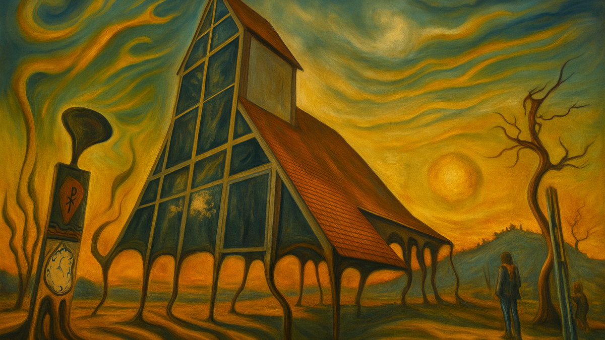 Weihnachtsrätsel: Künstliche Intelligenz verwandelt Kirchenbilder