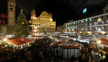 Diese Weihnachtsmärkte 2025 in Augsburg, Neu-Ulm und Günzburg haben nach 20 Uhr noch geöffnet