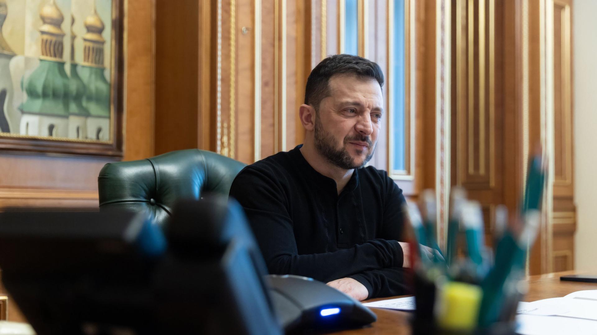 Der ukrainische Präsident Wolodimir Selenskyj