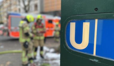 Technikbereich im U-Bahnhof Schloßstraße brennt – Verkehr auf U9 gesperrt