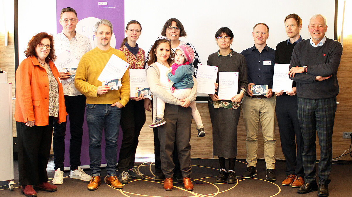 Wissenschaftspreise 2025 der Kieler Lebenswissenschaften verliehen