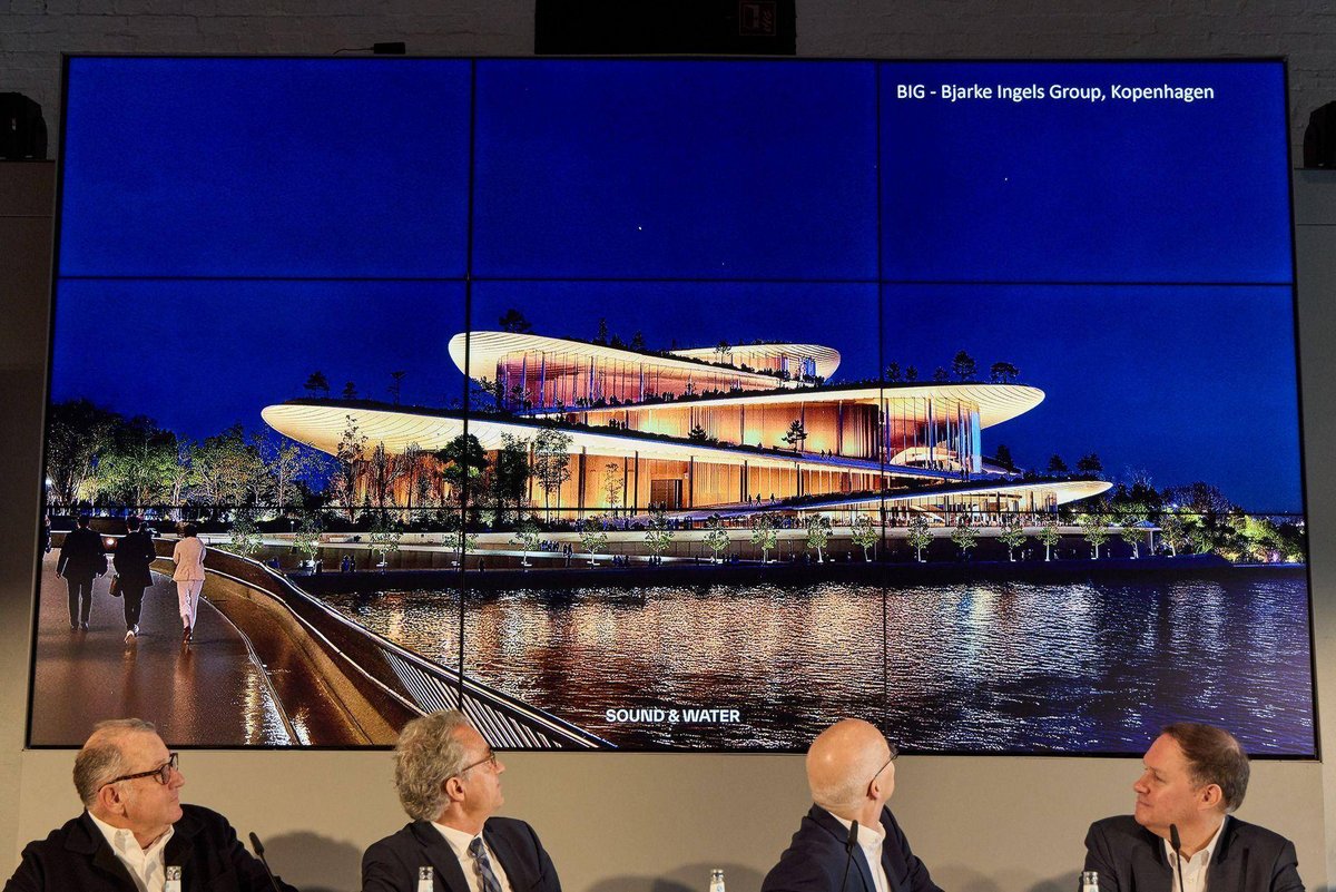 Hamburg | Büro Bjarke Ingels Group gewinnt Wettbewerb für neue Oper