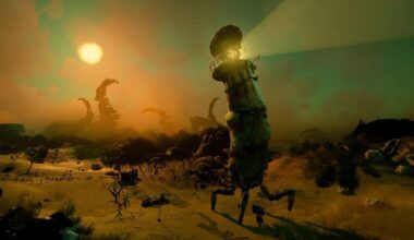 Berlin | Wandelnder Leuchtturm mit Vogel: «Keeper»