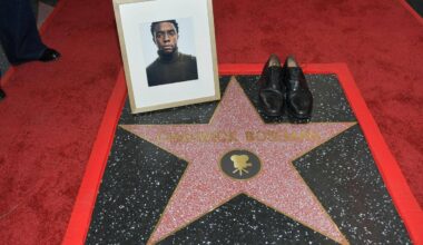 Los Angeles | Chadwick Boseman posthum mit Hollywood-Stern gefeiert