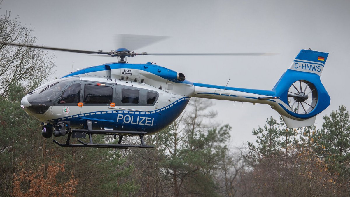 Bielefeld: Polizei jagt Kupferdiebe mit Hubschrauber