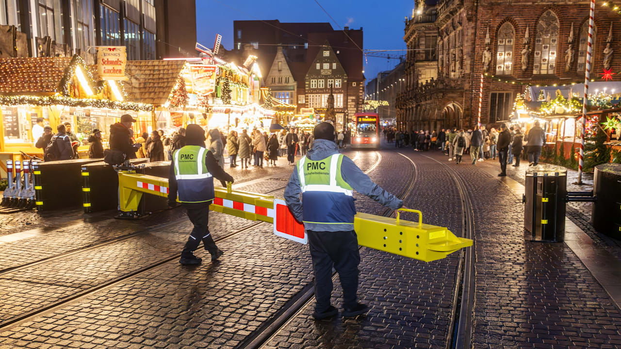 So viel gibt allein Bremen aus: Millionen für Sicherheit auf Weihnachtsmärkten | Regional