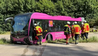 Ersatzbus ungebremst verunglückt: Jetzt gilt dieses Tempolimit
