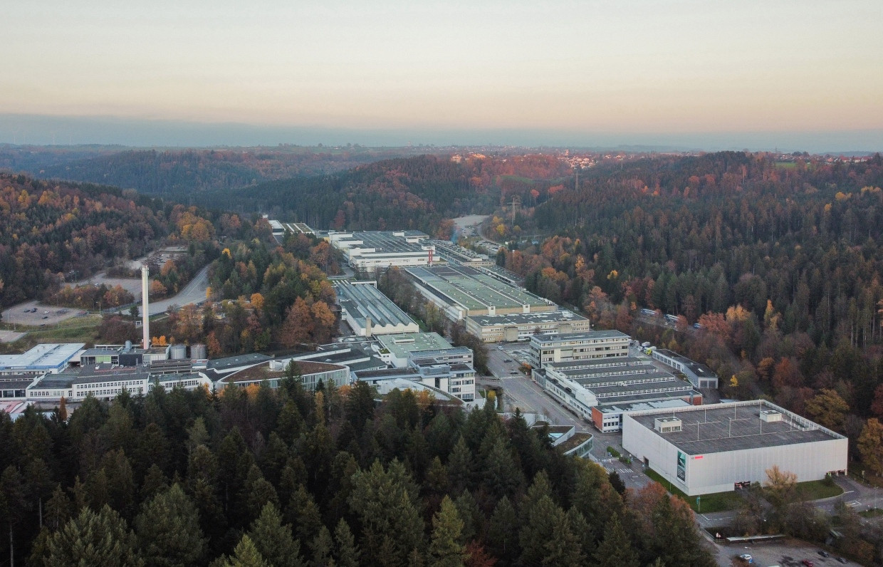 Das Werk in Schießtal soll nach dem Stellenabbau fast vollständig brachliegen.