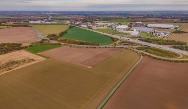 Hier will das Land bauen: die vorgesehene Fläche am Stadtrand von Weißenfels.