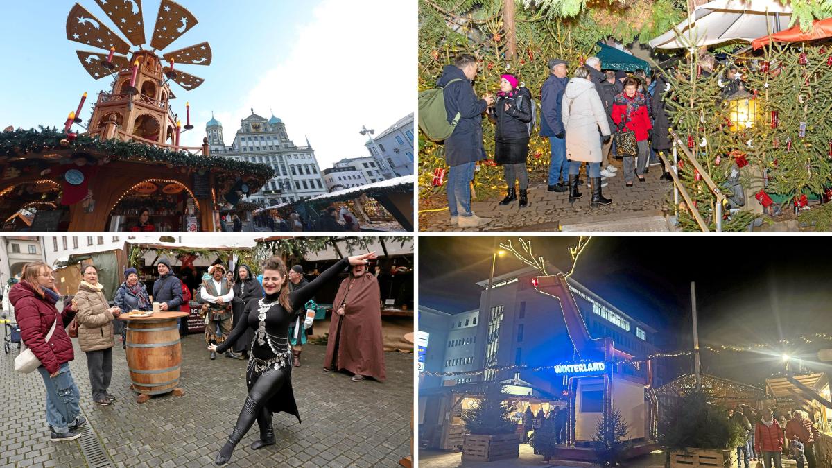 Die Weihnachtsmärkte 2025 in der Innenstadt von Augsburg