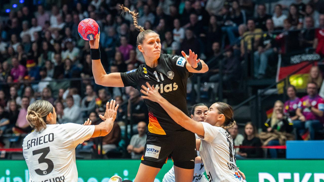 Handball-WM: DHB-Frauen ziehen locker in die nächste Runde ein - sportschau.de