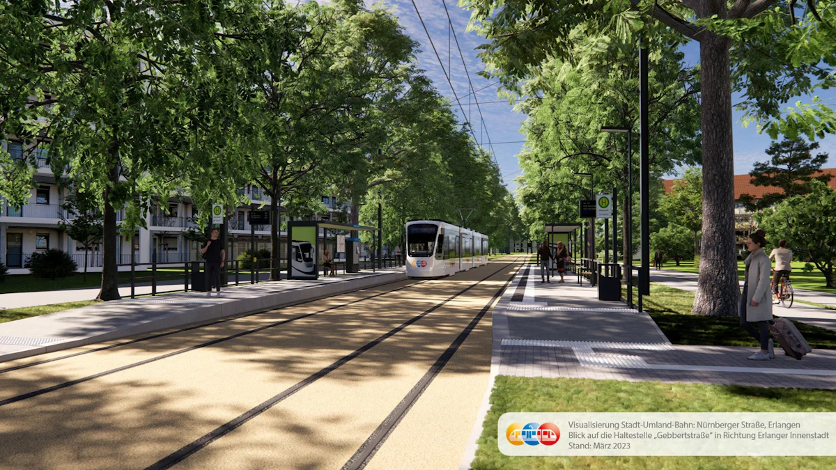 Nürnberg-Erlangen-Herzogenaurach: Braucht's die Drei-Städte-Tram eigentlich? - Bayern