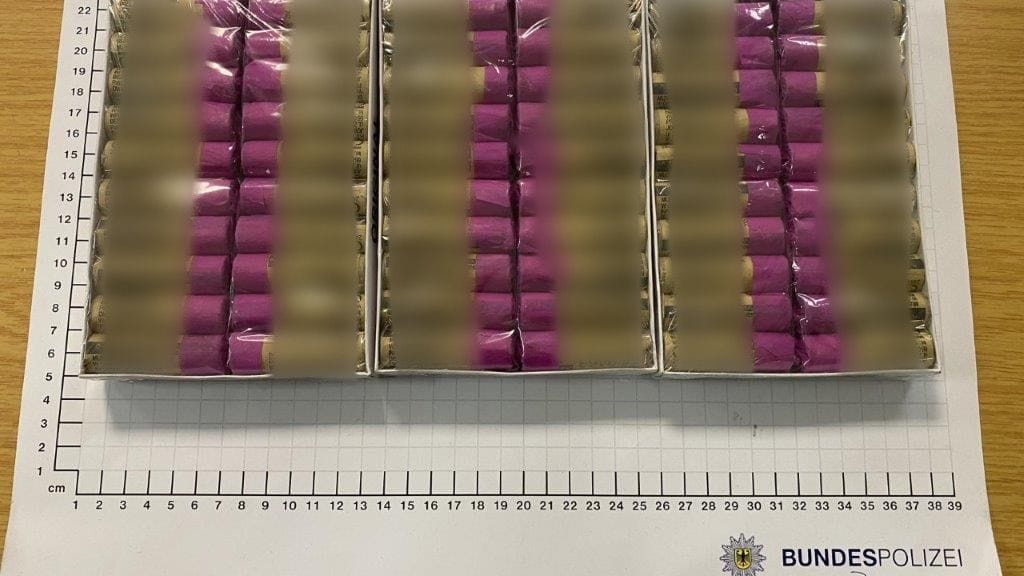Die beschlagnahmten Böller: Sie wurden bei einem 12-Jährigen entdeckt.