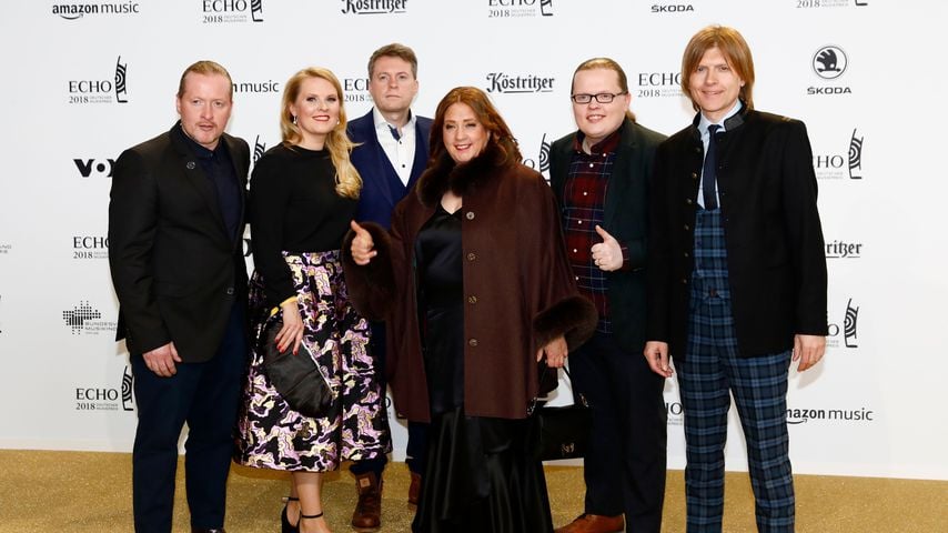 Die Kelly Family bei der ECHO-Verleihung 2018 in Berlin
