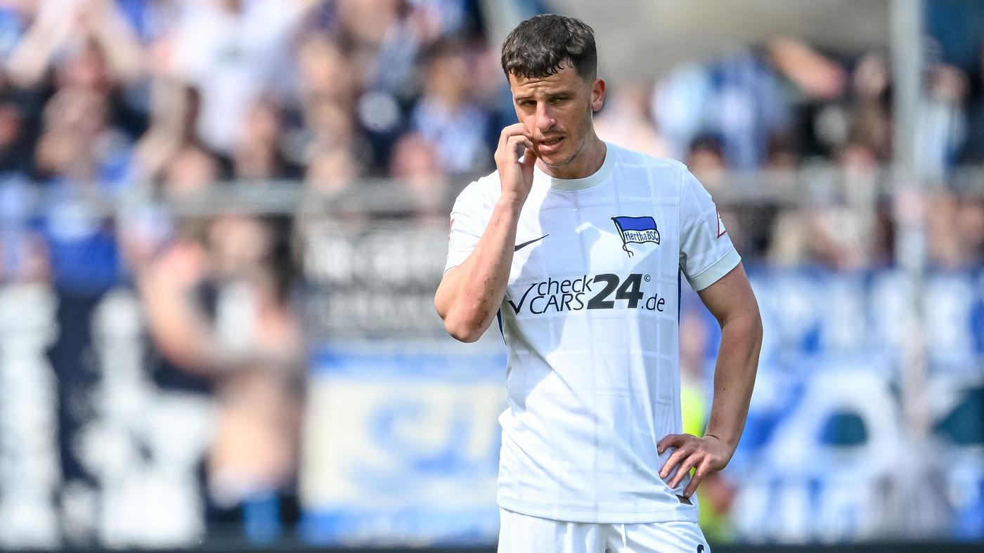 Einsatz von Hertha-Profi Demme gegen Holstein Kiel fraglich