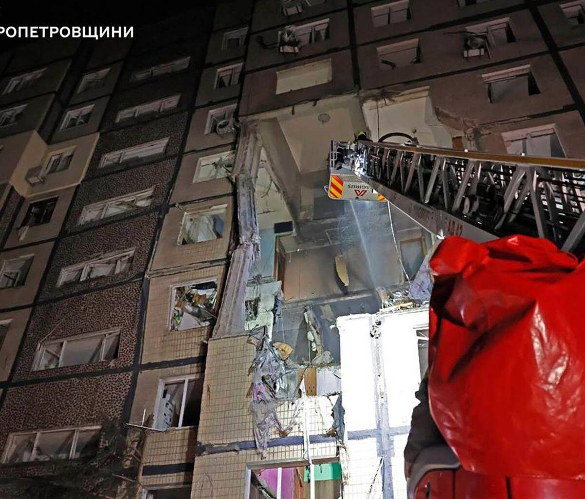 Drohne trifft Wohnhaus – Tote und Verletzte in Dnipro