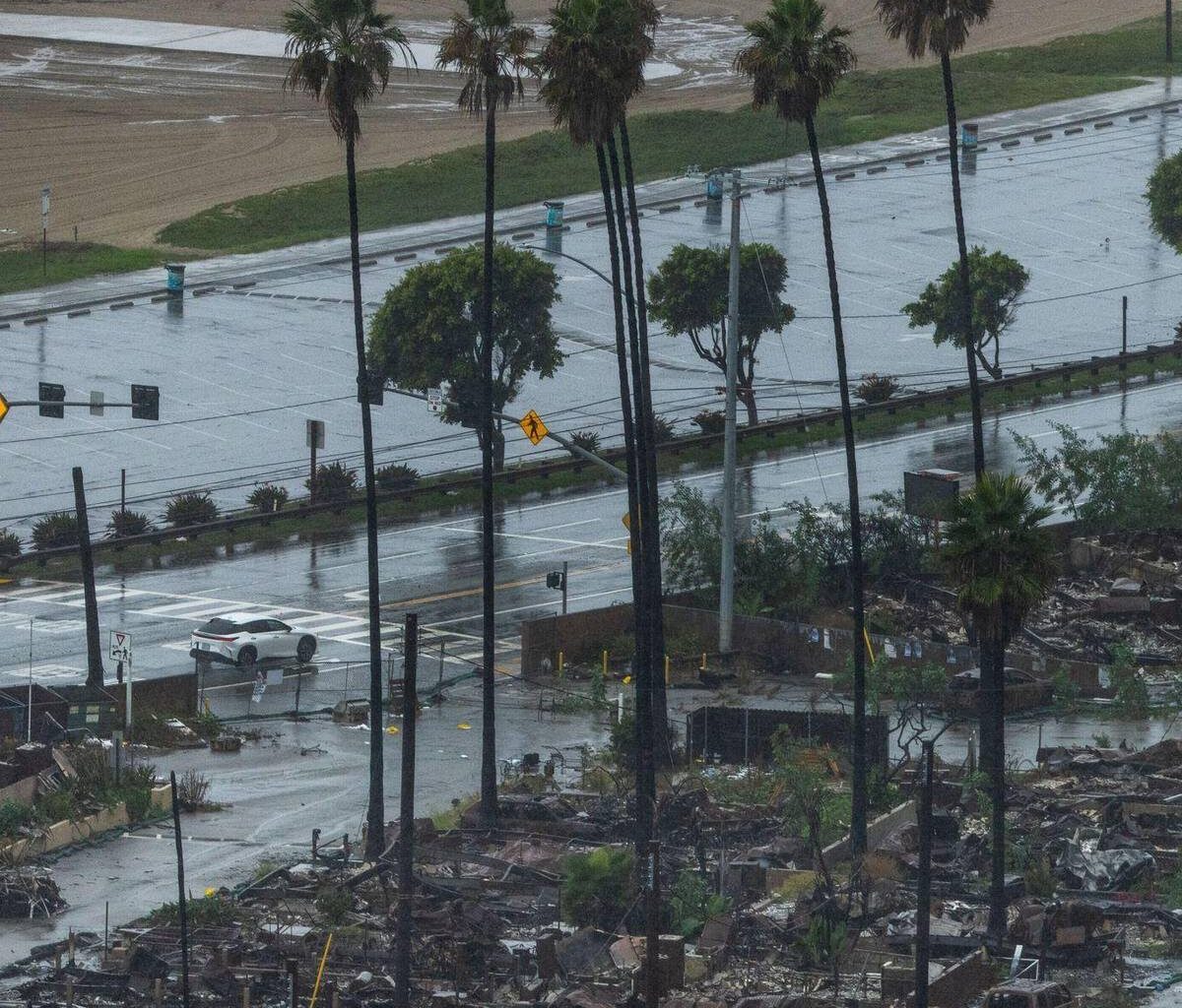 Regenstürme in Südkalifornien - Warnung vor Sturzfluten