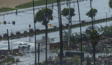 Regenstürme in Südkalifornien - Warnung vor Sturzfluten