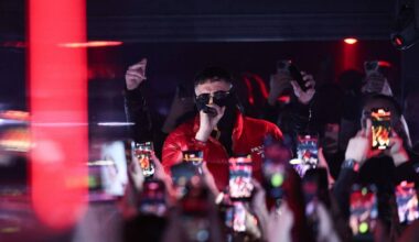 Rapper Haftbefehl legt Blitzauftritt in Gießen hin