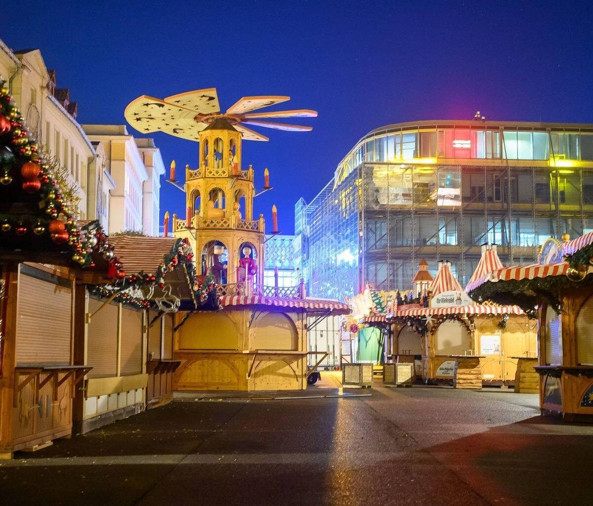 Magdeburger Weihnachtsmarkt öffnet am Donnerstag