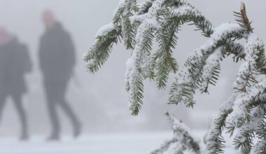Neuschnee, Frost und Glätte zur Wochenmitte