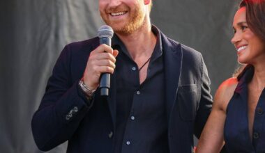 Harry, Meghan und ihre Kinder helfen in Gemeinschaftsküche