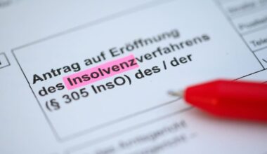 Insolvenzen im Oktober: 6,5 Prozent mehr als im Vorjahreszeitraum