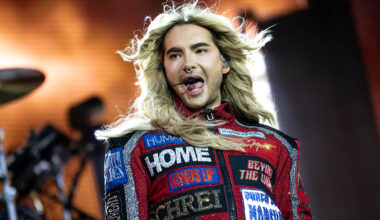 TV-Sendung: Live-Krimi mit Showeffekt – Bill Kaulitz klettert aus pinkfarbener Torte