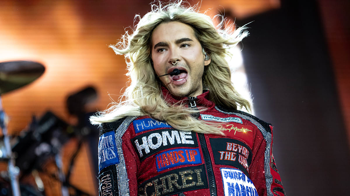 TV-Sendung: Live-Krimi mit Showeffekt – Bill Kaulitz klettert aus pinkfarbener Torte