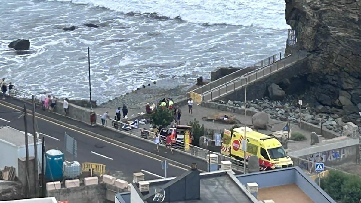 Unwetterwarnung: Sturm reißt die Menschen ins Meer – Drei Tote und 15 Verletzte auf Teneriffa