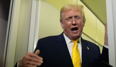 USA: „Ich habe gerade heute einen Krieg beendet“, sagt Trump im Regierungsflieger