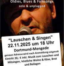 Dr. Mojo mit Oldies, Blues und Volksongs